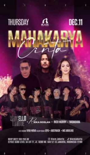 BLAZE SCBD JAKARTA - MAHAKARYA CINTA