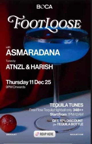 BOCA SETIABUDI JAKARTA - FOOTLOOSE