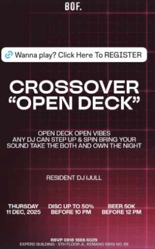 BOF KEMANG JAKARTA - CROSSOVER OPENDECK