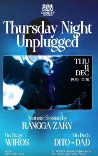 CAMDEN SUNTER JAKARTA - THURSDAY NIGHT UNPLUGGED