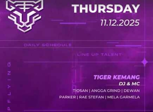 GOLDEN TIGER KEMANG JAKARTA - THURSDAY