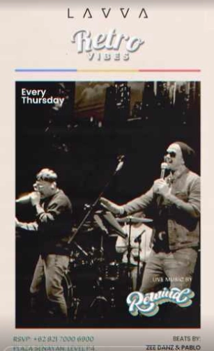 LAVVA SENAYAN JAKARTA - RETRO VIBES