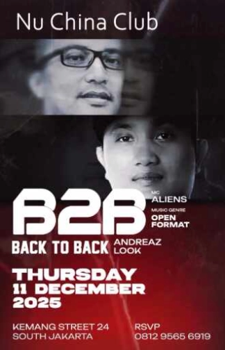 NU CHINA KEMANG JAKARTA - BACK TO BACK