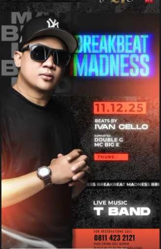 THE 21 CLUB JAKARTA - BREAKBEAT MADNESS