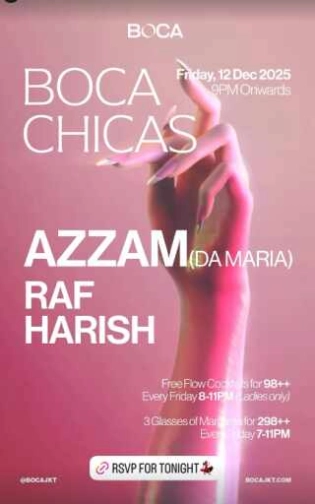 BOCA SETIABUDI JAKARTA - BOCA CHICAS