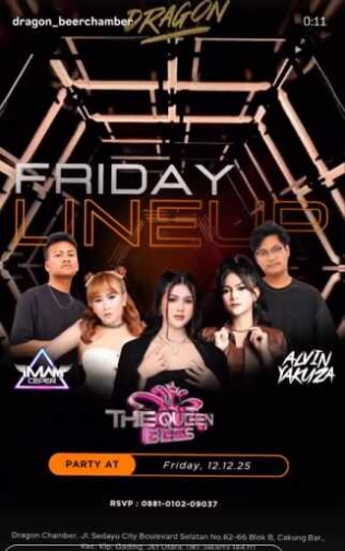 DRAGON CHAMBER JAKARTA - FRIDAY 