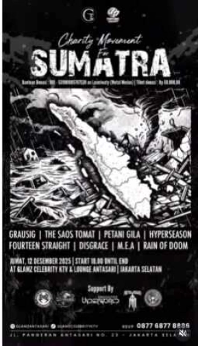 GLAMZ ANTASARI JAKARTA - CHARITY MOMENT FOR SUMATRA