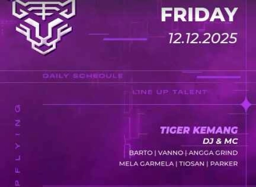 GOLDEN TIGER KEMANG JAKARTA - FRIDAY