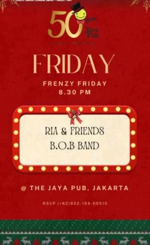 JAYA PUB JAKARTA - FRENZY FRIDAY
