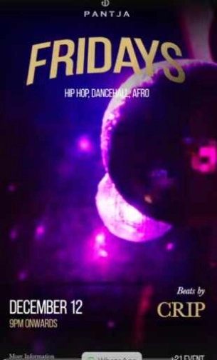 PANTJA SENOPATI JAKARTA - FRIDAYS