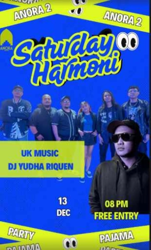 ANORA 2 JAKARTA - SATURDAY HARMONI