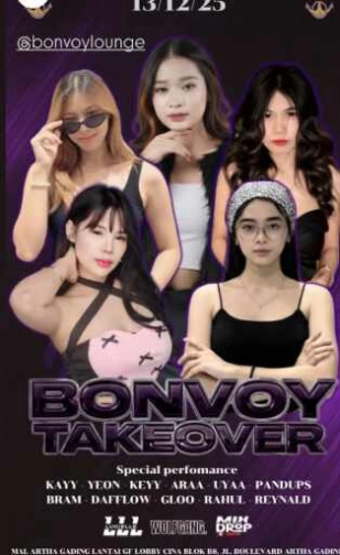 BONVOY LOUNGE KELAPA GADING JAKARTA - BONVOY TAKEOVER