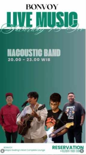 BONVOY LOUNGE JAKARTA - SATURDAY