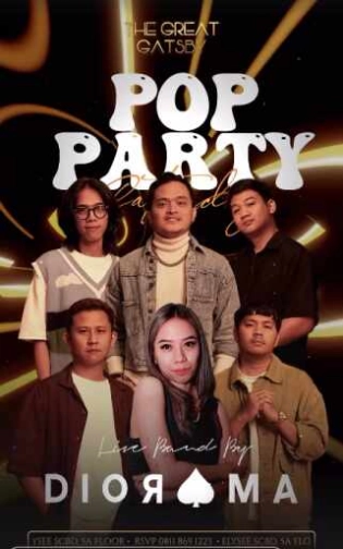 THE GREAT GATSBY SCBD JAKARTA - POP PARTY