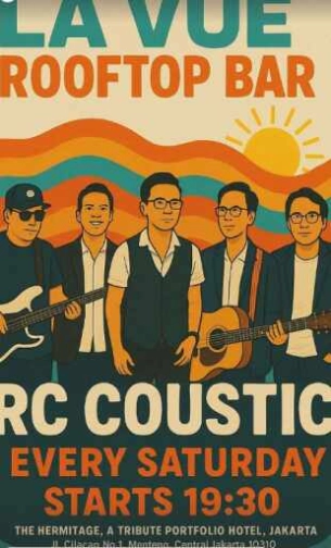 LA VUE ROOFTOP BAR JAKARTA - SATURDAY