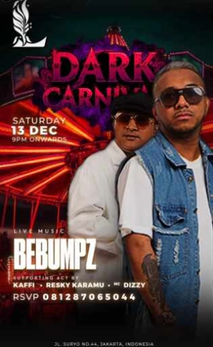 LUFRE BAR & LOUNGE SENOPATI JAKARTA - DARK CARNIVAL