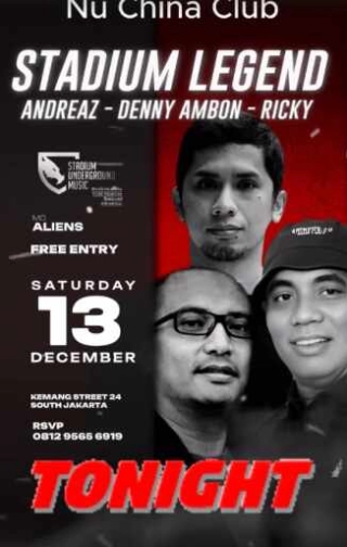 NU CHINA KEMANG JAKARTA - STADIUM LEGEND