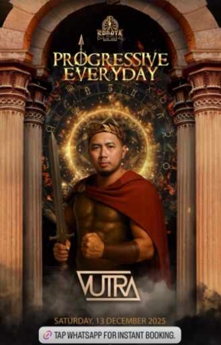 SPARTA LIVE BAR KEMANG JAKARTA - PROGRESSIVE EVERYDAY