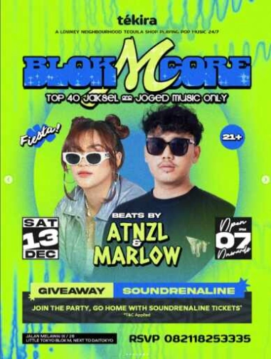 TEKIRA BLOK M JAKARTA - BLOK M CORE