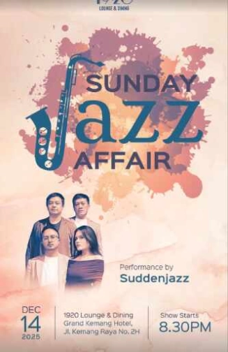 1920 LOUNGE KEMANG JAKARTA - SUNDAY JAZZ AFFAIR