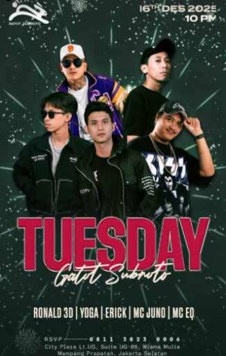 WHITE RABIT GATOT SUBROTO JAKARTA - TUESDAY