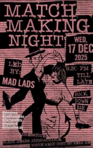 DUCKDOWN JAKARTA - MATCH MAKING NIGHT