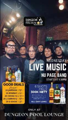 DUNGEON KEMANG JAKARTA - WEDNESDAY