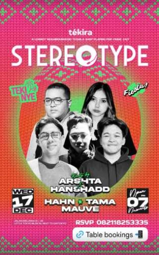 TEKIRA BLOK M JAKARTA - STREOTYPE