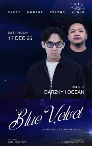 KLOUD SKY DINING & LOUNGE SENOPATI JAKARTA - BLUE VELVET