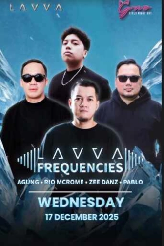 LAVVA SENAYAN JAKARTA - LAVVA FREQUENCIES