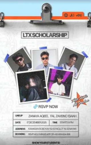 LTX SCBD JAKARTA - SCHOLARSHIP