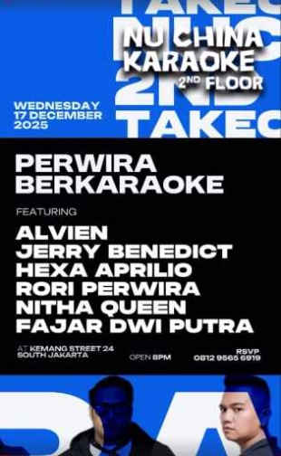 NU CHINA KEMANG JAKARTA - PERWIRA BERKARAOKE