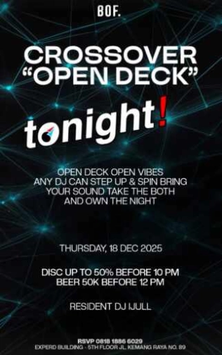 BOF KEMANG JAKARTA - CROSSOVER OPENDECK