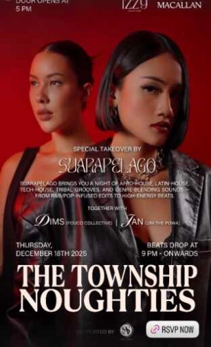 IZZY SOCIAL CLUB JAKARTA - THE TOWNSHIP NOUGHTIES