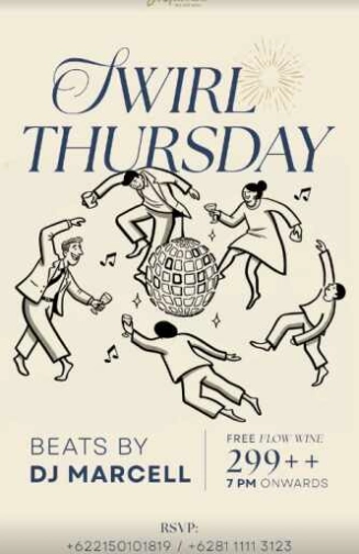 J SPARROW KUNINGAN JAKARTA - SWIRL THURSDAY