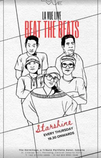 LA VUE ROOFTOP BAR MENTENG JAKARTA - BEAT THE BEATS