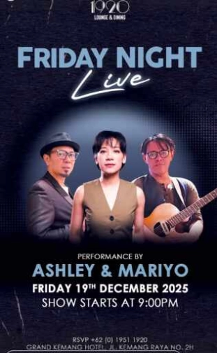 1920 LOUNGE JAKARTA - FRIDAY NIGHT