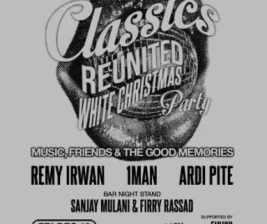 AM LOUNGE SCBD JAKARTA  CLASSIC REUNITED WHITE CHRISTMAS PARTY