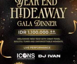 CASPAR JAKARTA  YEAR END HIDE AWAY GALA DINNER