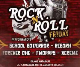 GLAMZ ANTASARI JAKARTA  ROCK N ROLL