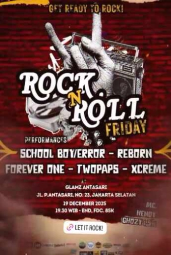 GLAMZ ANTASARI JAKARTA - ROCK N ROLL
