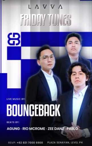 LAVVA SENAYAN JAKARTA - FRIDAY TUNES