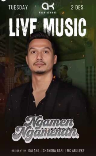 ANAK KEMANG CAFE JAKARTA - NGAMEN NGAMENAN