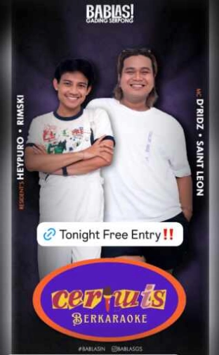 BABLAS GADING SERPONG - CERIWIS BERKARAOKE