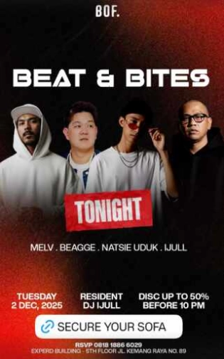 BOF KEMANG JAKARTA - BEAT & BITES