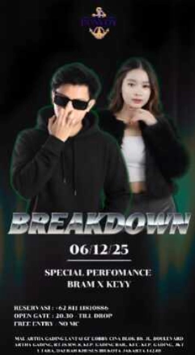 BONVOY KELAPA GADING JAKARTA - BREAKDOWN