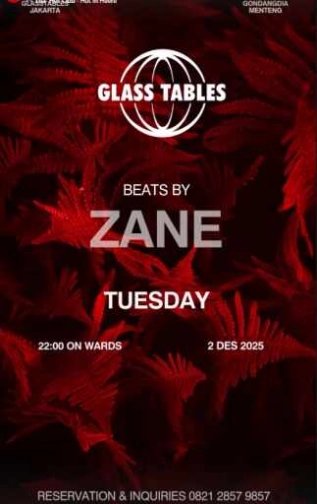 GLASS TABLES MENTENG JAKARTA - TUESDAY