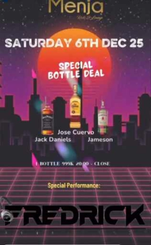 MENJA RESTO & LOUNGE JAKARTA - SATURDAY