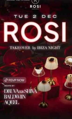 ROSI SENOPATI JAKARTA - TUESDAY