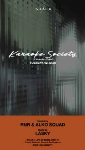 STALK JAKARTA - KARAOKE SOCIETY